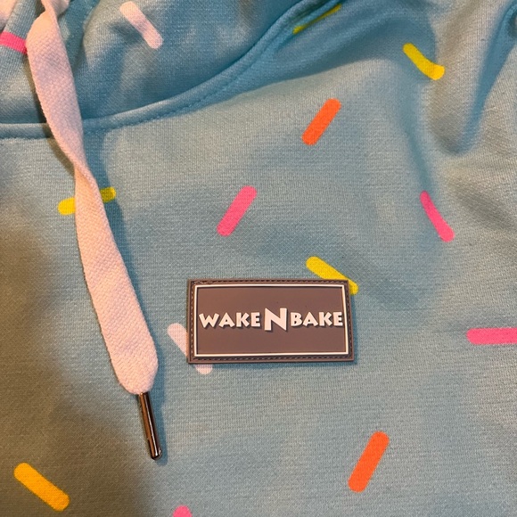 Wake and bake donut sprinkles hoodie - Picture 4 of 5